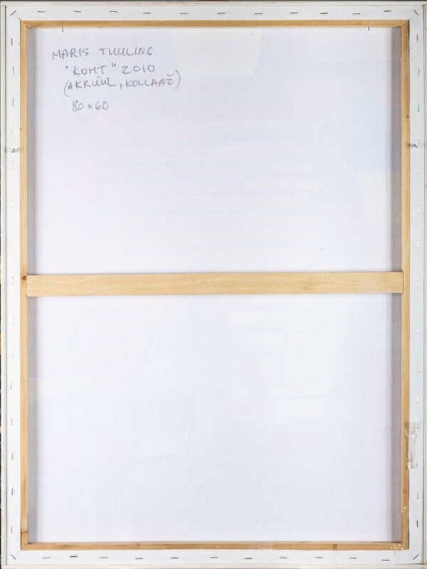 Maris Tuuling “Koht” 2010, 80x60