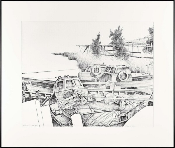 Rein Randma “Kodusadam” 1983, 70x82