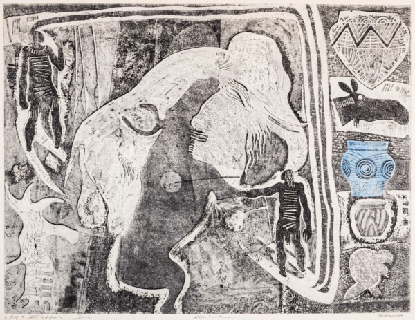 Renaldo Veeber “Aeg IV” 1970, 81x67