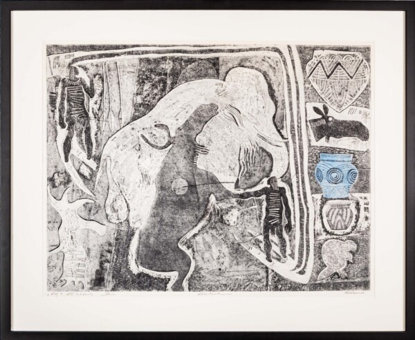 Renaldo Veeber “Aeg IV” 1970, 81x67