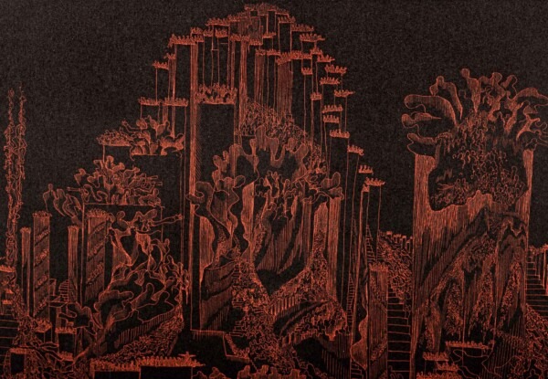 Tõnis Laanemaa “Uudishimu” 1970/2001, 67x72