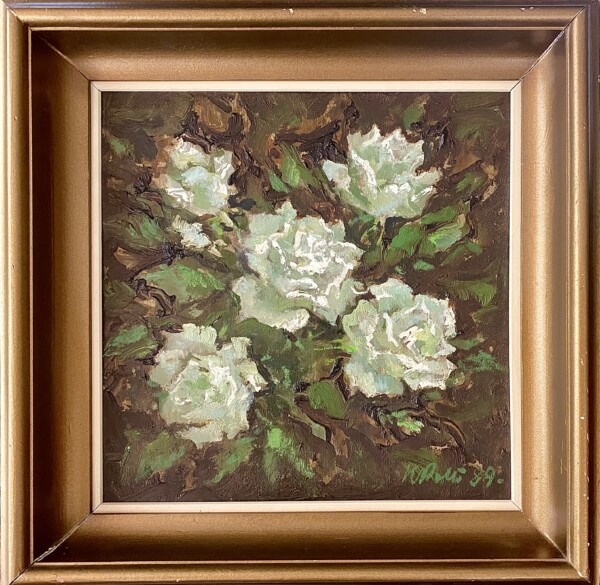 Kaljo Polli “Roosid” 1989, 30x30