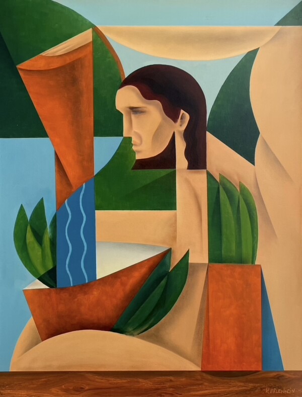 Krete Erlenhein “DIALOOG LOODUSEGA”, 85x65