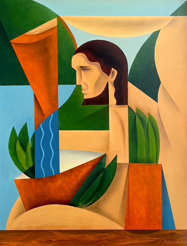 Krete Erlenhein “DIALOOG LOODUSEGA”, 85x65