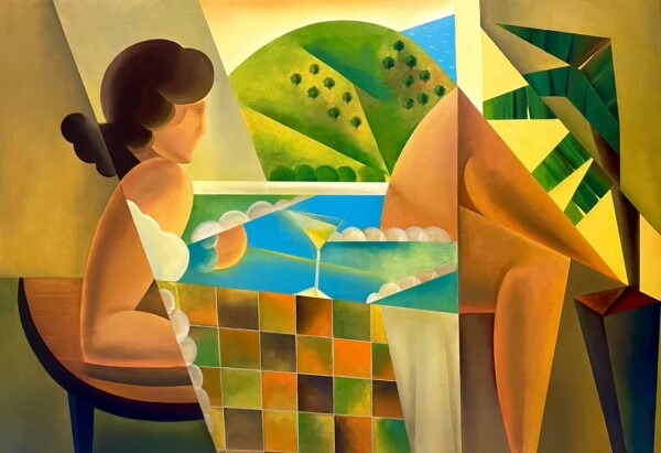 Krete Erlenhein “MOMENT ” 2025, 90x120