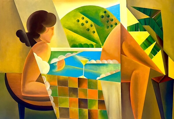 Krete Erlenhein “MOMENT ” 2025, 90x120