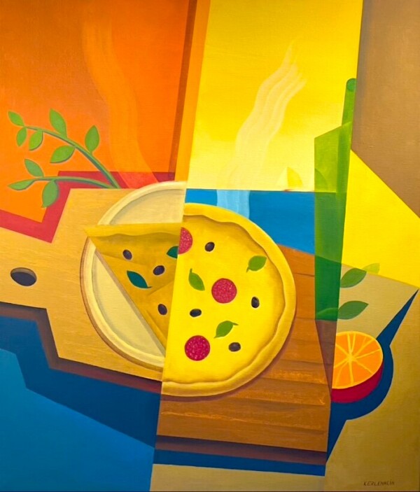 Krete Erlenhein “PEPPERONI PÄEV”, 85x100
