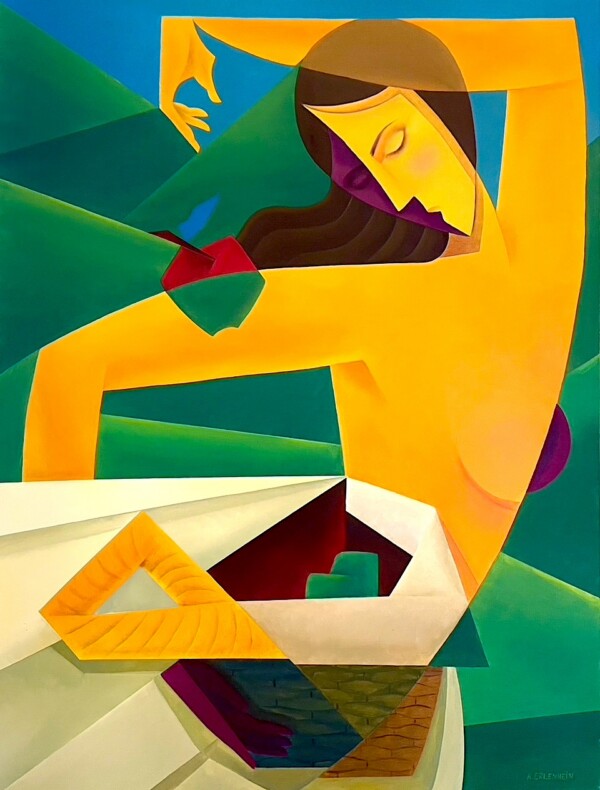 Krete Erlenhein “TA PILLAS MAAILMA”, 105x80
