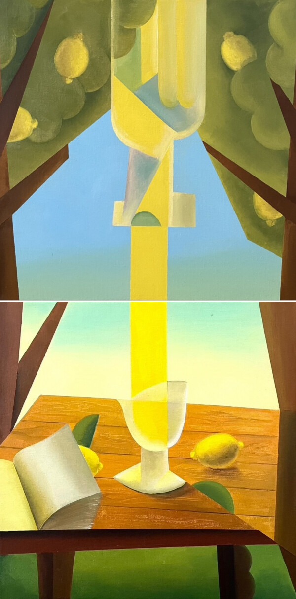 Krete Erlenhein “VALA VEEL NATUKE” 2025, 2x40x40